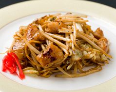 料理メニュー写真&nbsp;ホルモン焼きそば
