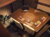 坪庭つきの半個室