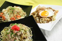 料理メニュー写真&nbsp;焼きそば（高菜とんこつ・Ｂ級ソース・塩）