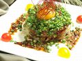 料理メニュー写真&nbsp;漬けまぐろの海峡風　サラダ仕立て
