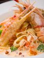 料理メニュー写真&nbsp;手長エビと魚介たっぷり贅沢パスタ　