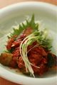 料理メニュー写真&nbsp;激辛チャンジャ＆ひと口キュウリのピリ辛和え