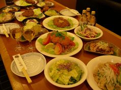 11品とんかつ付き飲み放題付きコース（予約限定3000円当日可）