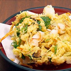 料理メニュー写真 小海老のジャンボかき揚げ