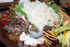 料理メニュー写真 活おこぜ姿造り