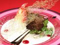 料理メニュー写真&nbsp;栗とクルミのクラシックチョコケーキ