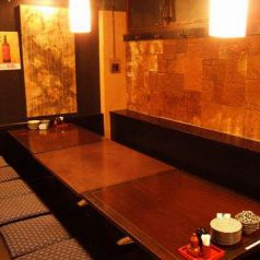 30～50名様の大型宴会にも掘りごたつで♪