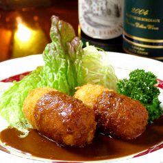 料理メニュー写真&nbsp;洋食屋さんのコロッケ