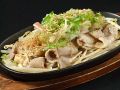 料理メニュー写真&nbsp;豚しゃぶ鉄板焼き