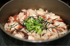 料理メニュー写真 明石蛸の釜めし