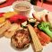 料理メニュー写真&nbsp;旬の焼き野菜　バーニャカウダ