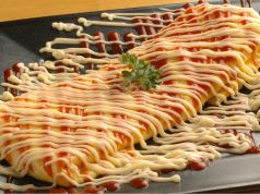 料理メニュー写真 チーズコーンオムレツ