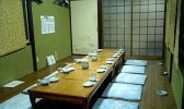 2FのCのお座敷。個室的な扱いが人気のお席