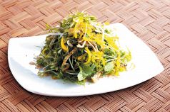 料理メニュー写真&nbsp;水菜と和野菜のさらだ