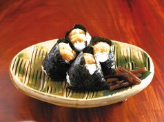料理メニュー写真&nbsp;名古屋名物　天むす