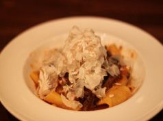 料理メニュー写真&nbsp;鴨のラグーソース　パッパルデッレ &nbsp;&nbsp;