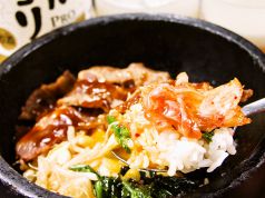 料理メニュー写真&nbsp;石焼牛カルビ・ビビンバ