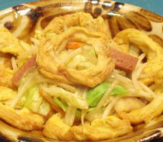 料理メニュー写真 麩チャンプルー