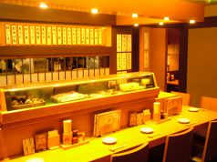 一人でも愉しめるカウンター