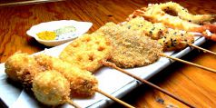 料理メニュー写真 木雲セット(串揚げ)