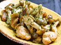 料理メニュー写真&nbsp;若鶏とじめじのバターソテー