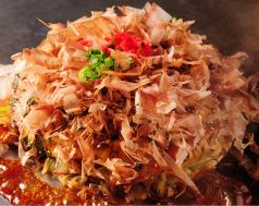 料理メニュー写真 スタミナスペシャル (そばかうどん・ニンニク・おもち・豚肉ダブル・花がつお)