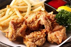 料理メニュー写真&nbsp;地鶏の唐揚げ