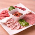 料理メニュー写真&nbsp;カルビ５点盛合せ