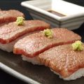 料理メニュー写真&nbsp;炙りロースのお寿司