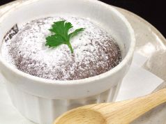 料理メニュー写真 金時抹茶アイス大福 ¥504