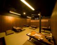 大人数の宴会には25名用の個室が最適。