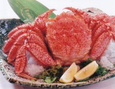 料理メニュー写真&nbsp;浜茹で毛蟹姿盛り　中型／大型
