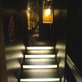 店内は奥に続き…プライベート空間へ