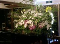 豪華絢爛な生花