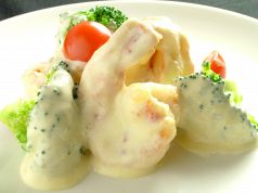 料理メニュー写真 大海老のマヨネーズソース