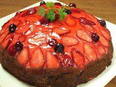 ベリーのケーキ