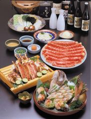 料理メニュー写真 椿食放 (先付/牛・北海道産豚・野菜盛り合せ・きしめん食べ放題/飲み放題)