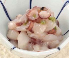 料理メニュー写真 北海道産 たこわさび