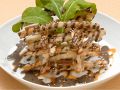 料理メニュー写真&nbsp;ごぼうの唐揚げ～黒ゴマソース添え～／ポテトと季節野菜の熱々チーズソース
