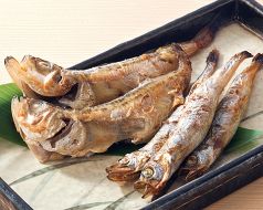料理メニュー写真 ハタハタとシシャモ盛合せ