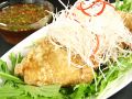 料理メニュー写真&nbsp;魚の唐揚げ薬味ソースかけ