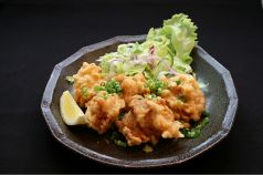 料理メニュー写真&nbsp;地鶏の和風唐揚げ