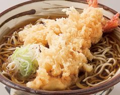 料理メニュー写真 海老天そば(温)