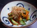 料理メニュー写真&nbsp;自家製豆腐/チャンジャ/たたききゅうり(辛タレ)/するめキムチ/