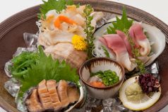 料理メニュー写真&nbsp;活貝刺身三種盛り