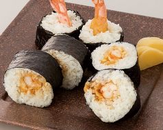 料理メニュー写真 海老天太巻き