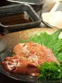 料理メニュー写真&nbsp;きも刺/ずり刺/むね刺