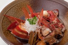 料理メニュー写真&nbsp;豪快!!金目鯛煮付け