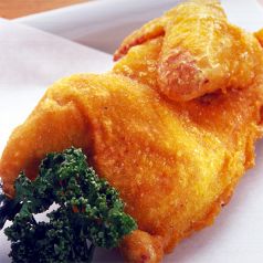 料理メニュー写真&nbsp;四十五日鶏半羽唐揚
