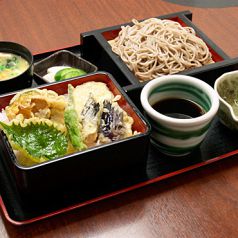 料理メニュー写真 野菜天重膳